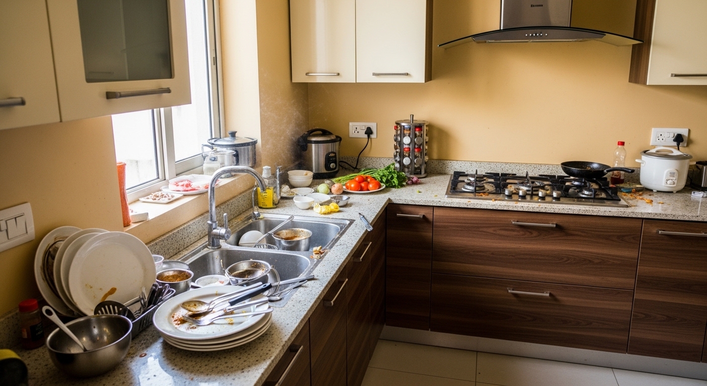 House Help — before